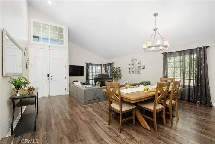 Luxury wood vinyl throughout the home