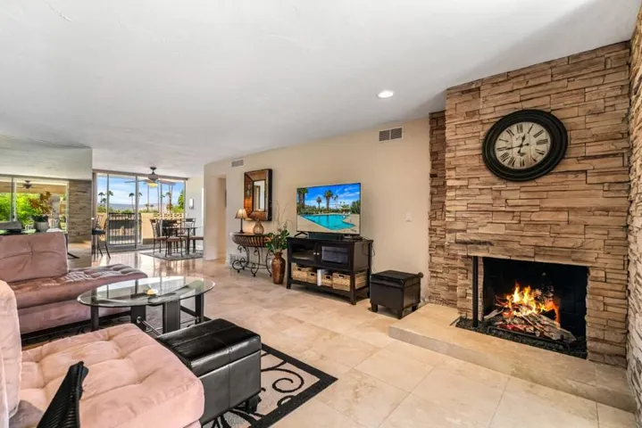 Fireplace in Living Room