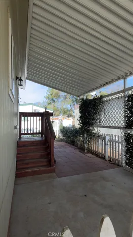 BACK DOOR ENTRANCE