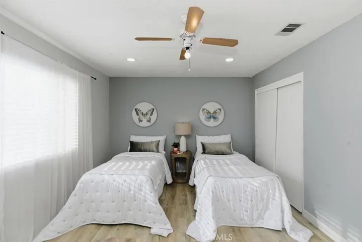 Oversized spacious bedrooms