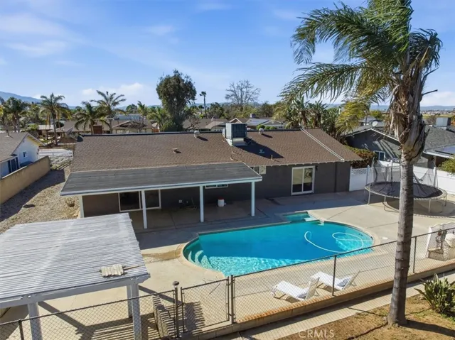 2 patios to sit and gather