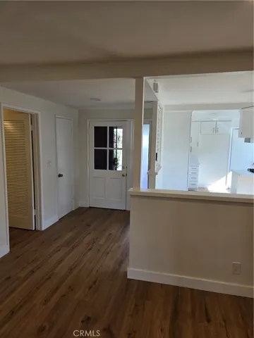 View of Entry Area and Front Door from Living Room
