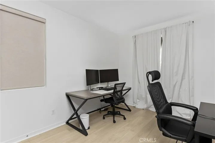Guest room/Office with a walk in closet