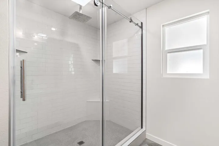 walk-in shower