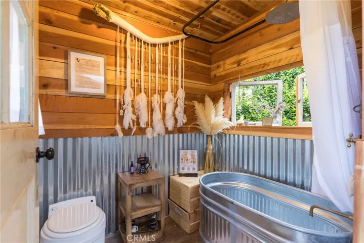 Yurt bathroom