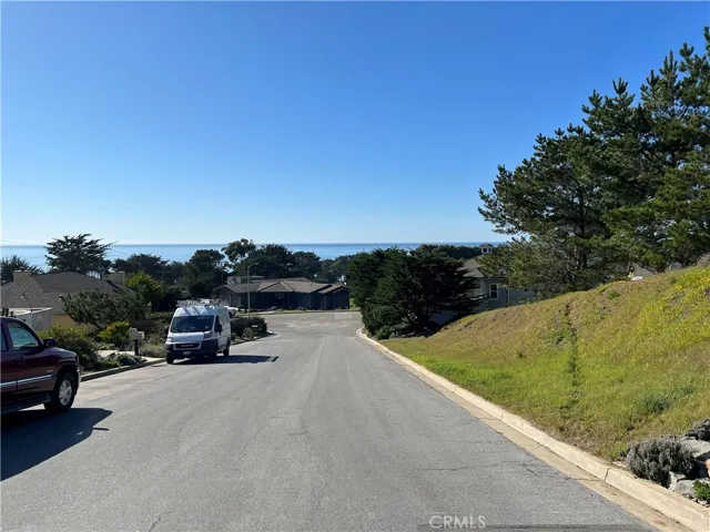 Looking West down Chelsea Ln