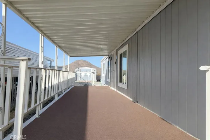 Side Patio and entrance