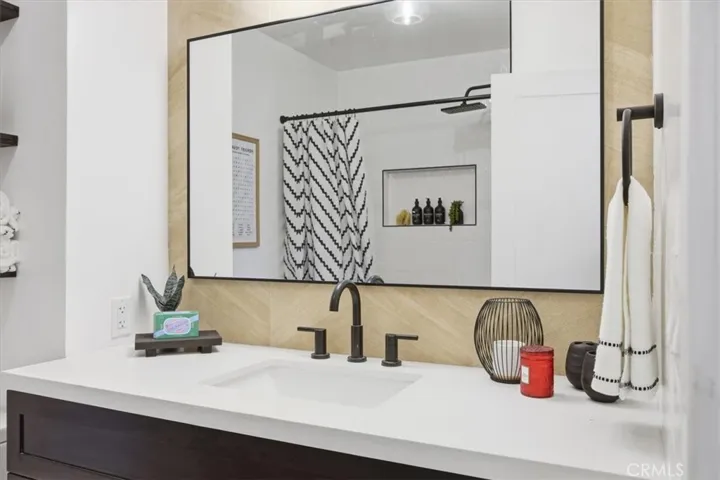 Relax and unwind in the soaking tub