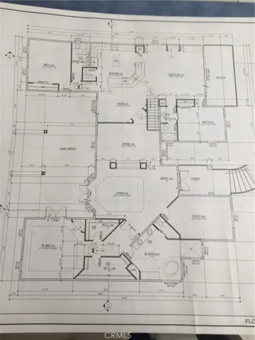 Main floor plan 3,124sf