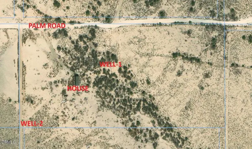 Aerial View Well Locations