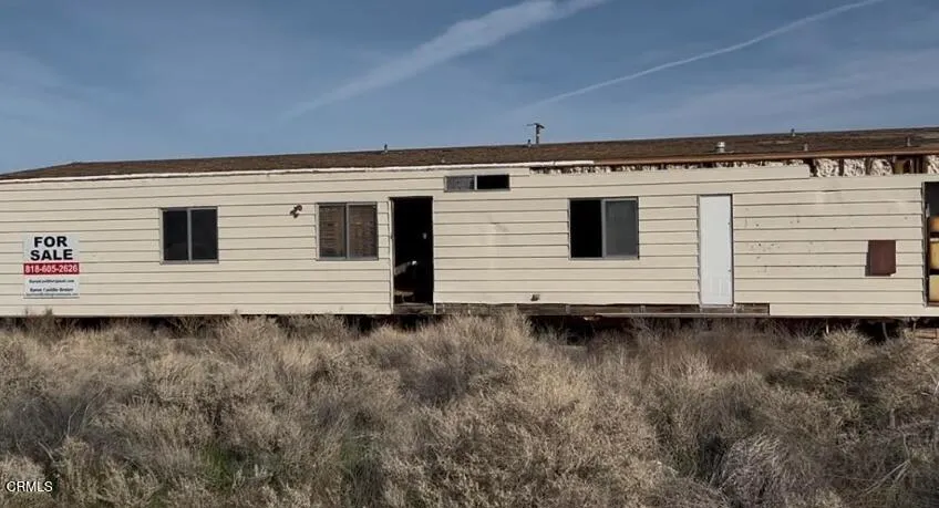 Front of Mobile Home