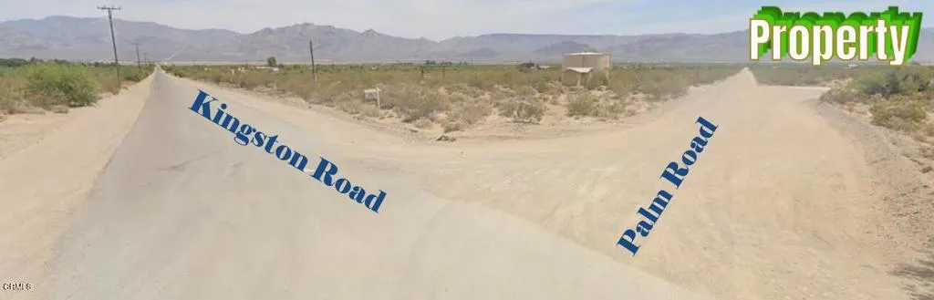 Kingston Road and Palm Road leading to P