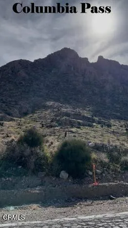 Columbia Pass from Sandy Vallley Road he
