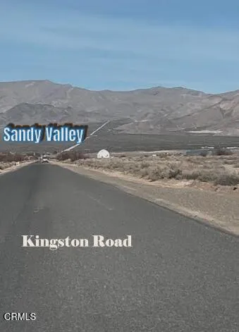 Kingston Road toward Sandy Valley