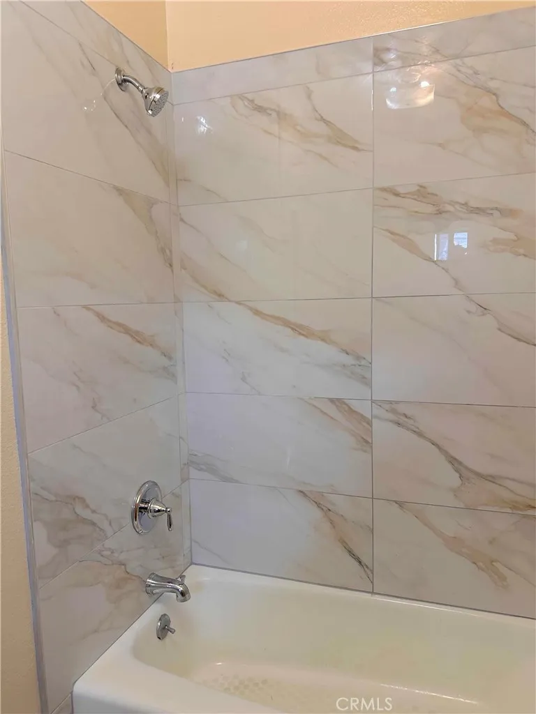 Bathrooms remodeled for back units.