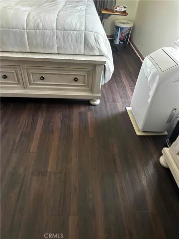 New flooring in front 3 bedroom unit.