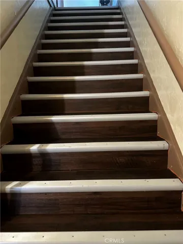 Stairs for front unit 3 bedroom. New flooring.