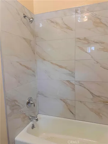 Bathrooms remodeled for back units.