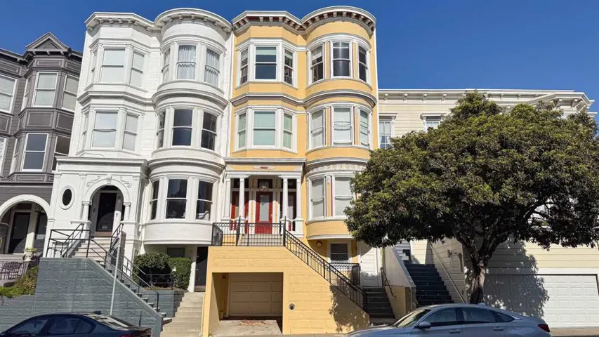 Victorian home with stairs