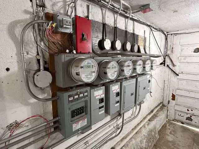 Utilities with electric panel
