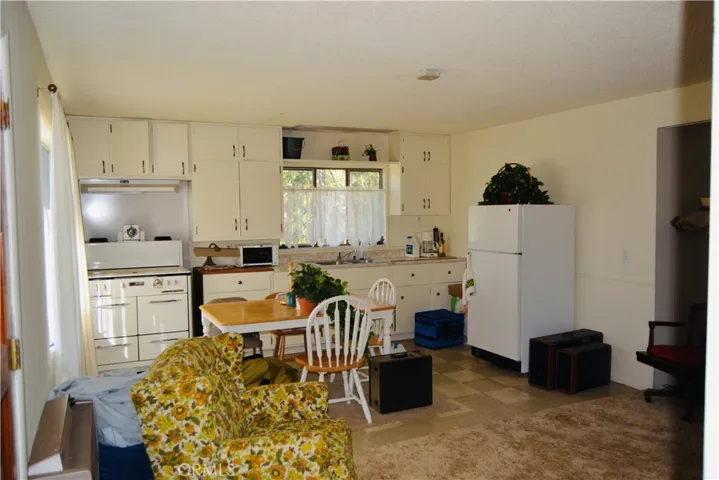 lower level kitchenette area
