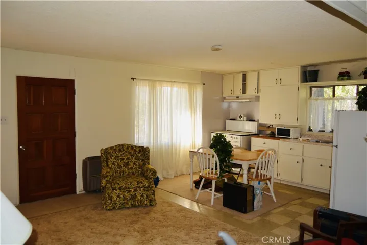 lower level kitchenette/dining area