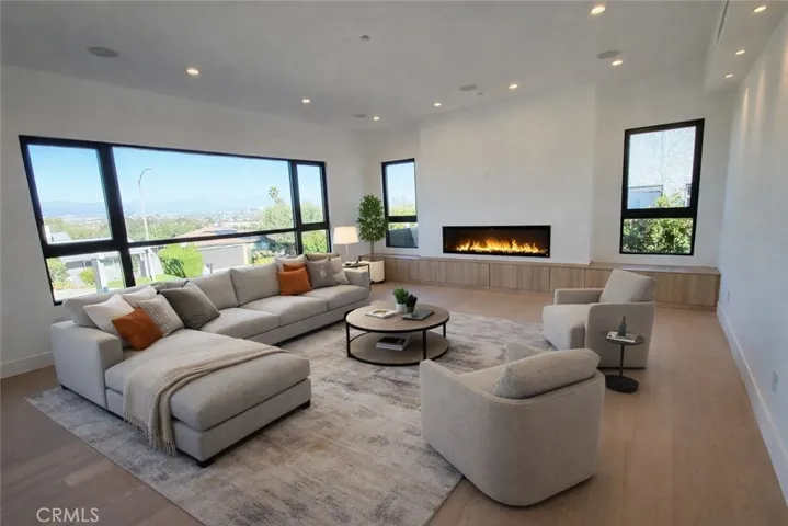 Living Room Virtually Staged