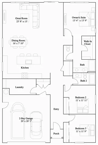 Residence 1 Floorplan
