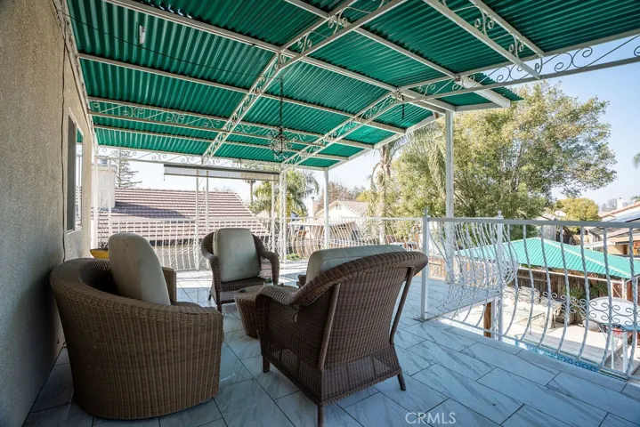 Upstairs Patio