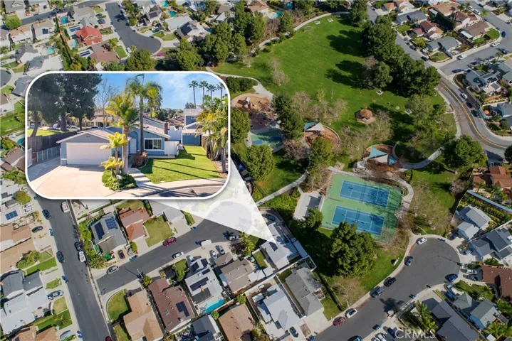 Prime park-adjacent, cul-de-sac location