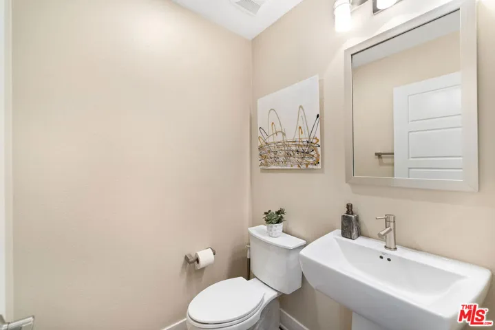 Powder Room previously furnish