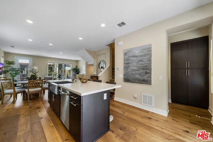 Kitchen previously furnished