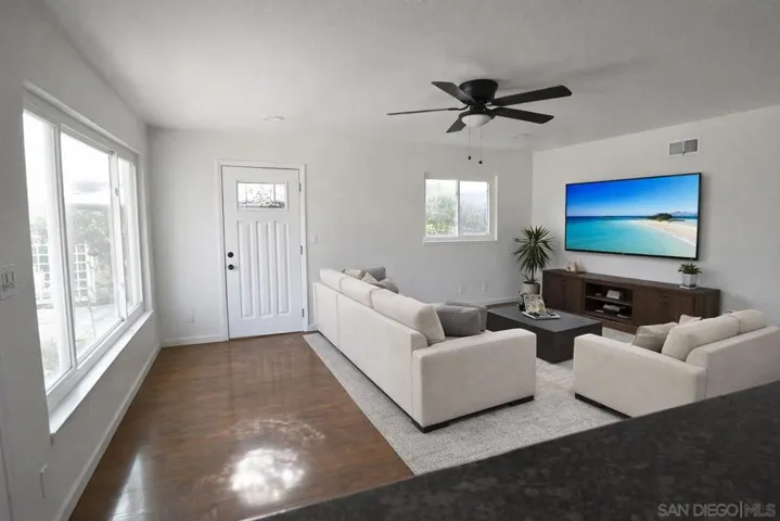 STAGED LIVING ROOM