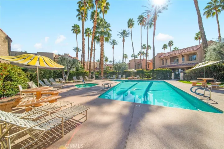 Steps away to this pool
