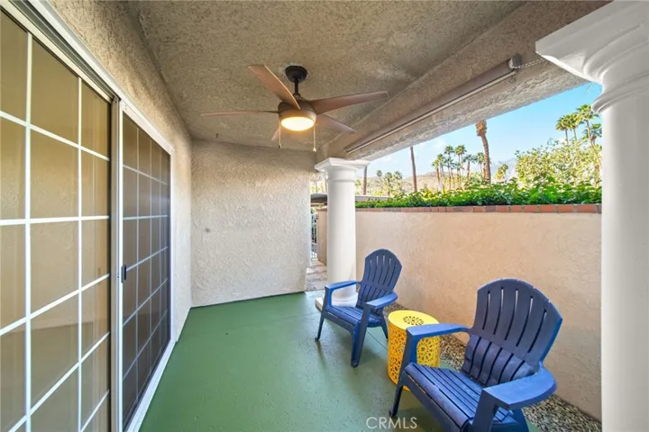 Private Rear Patio
