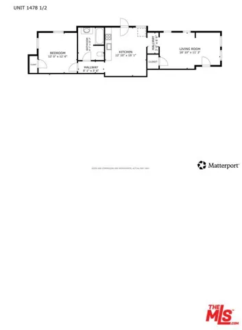 1478 1/2 Floor Plan