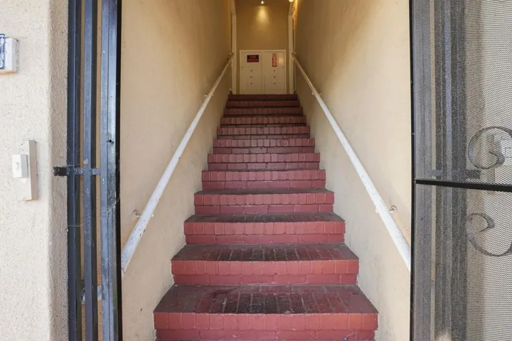 View of stairs