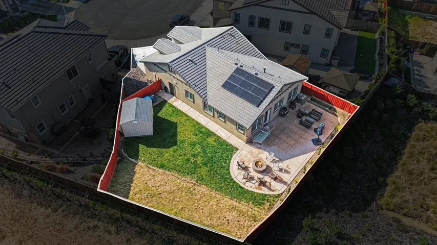 View of property location with property parcel outlined
