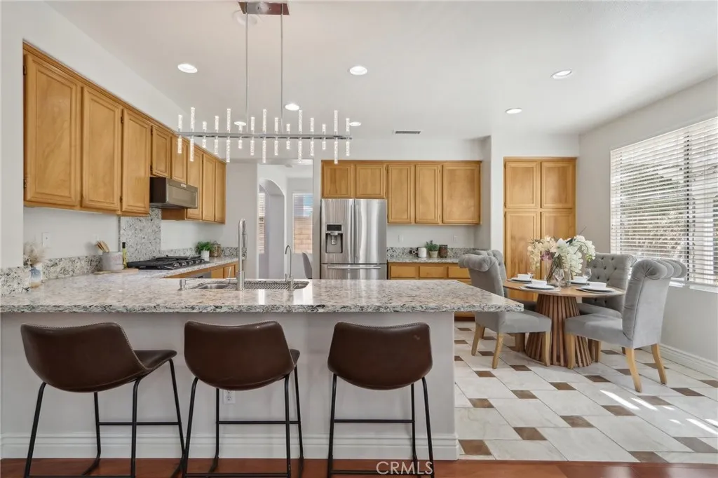 Picture  taken when the house was staged previously