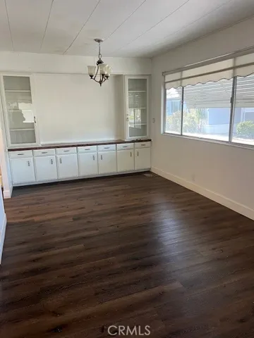 Formal Dining Room with Built in Display and Buffet