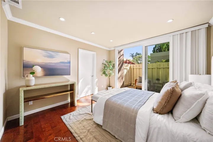 Bedroom on the main floor