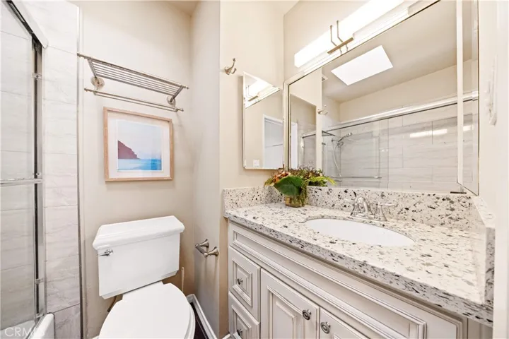 Bathroom with Shower in Tub on the Second floor