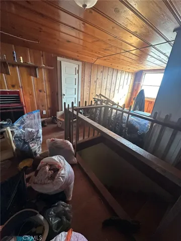 attic upstairs
