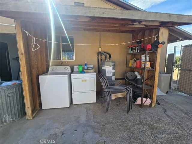 Laundry area.