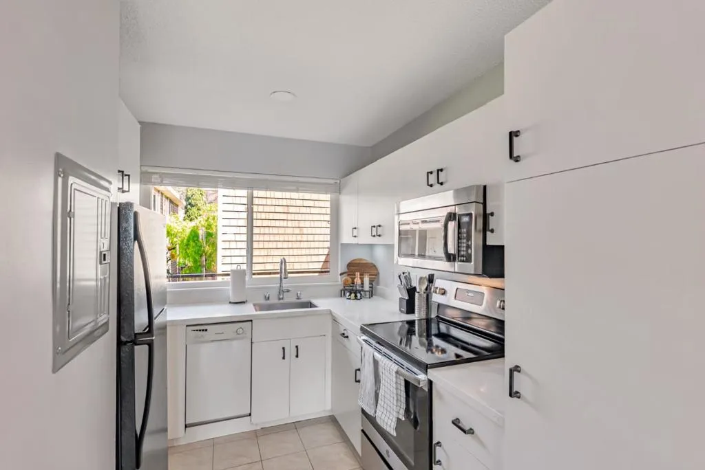 Updated kitchen and electrical panel