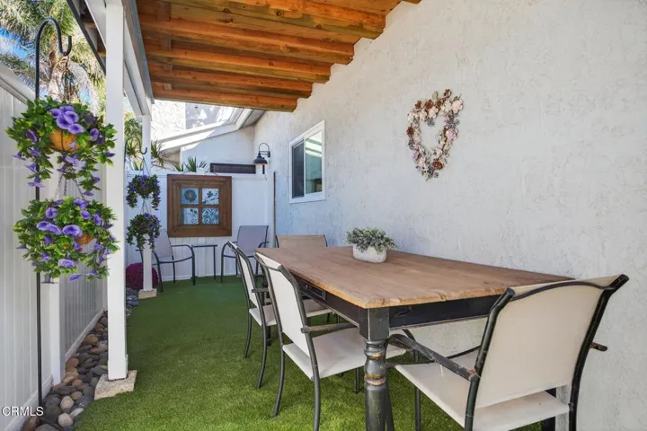 Covered patio