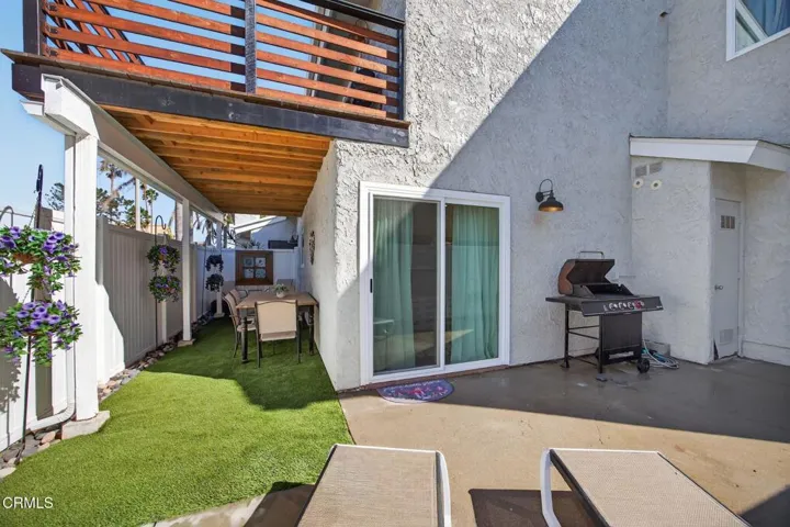 Great outdoor patio yard.