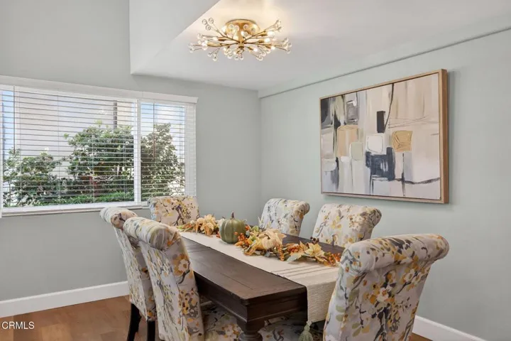 Lovely dining area