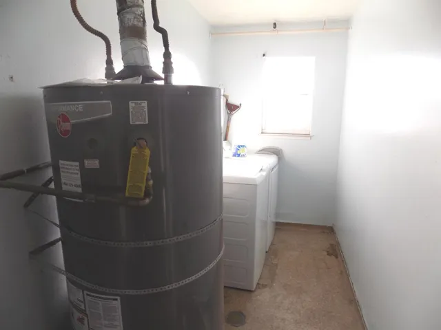 Laundry Room and Hot Water Htr