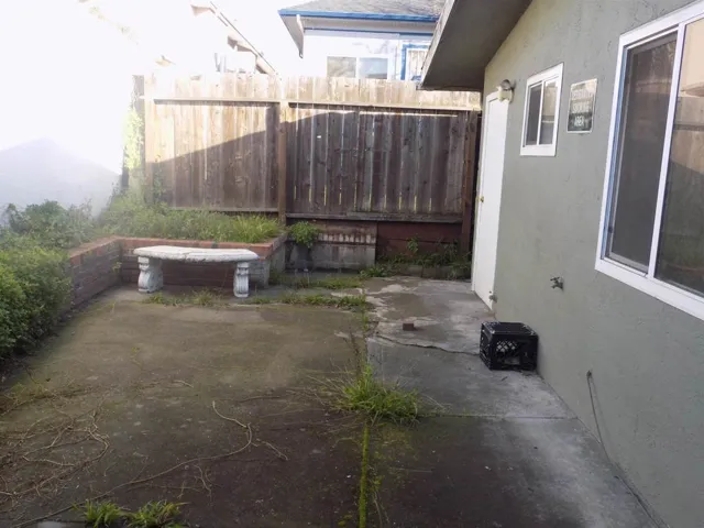 Rear Patio